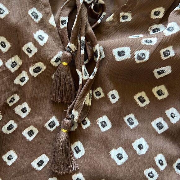 NWT Lane Bryant Swing Flutter-Sleeve Popover Blouse 18/20 - Picture 9 of 9